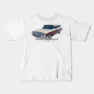 1960 Chevrolet Brookwood 2 Door Station Wagon Kids T-Shirt